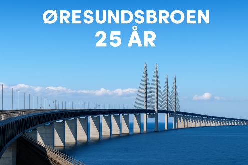 Øresundsbroen fylder 25 år – en bro bygget på både visioner og valuta